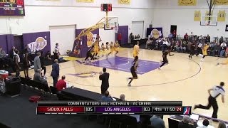 Patrick Miller with the dunk!