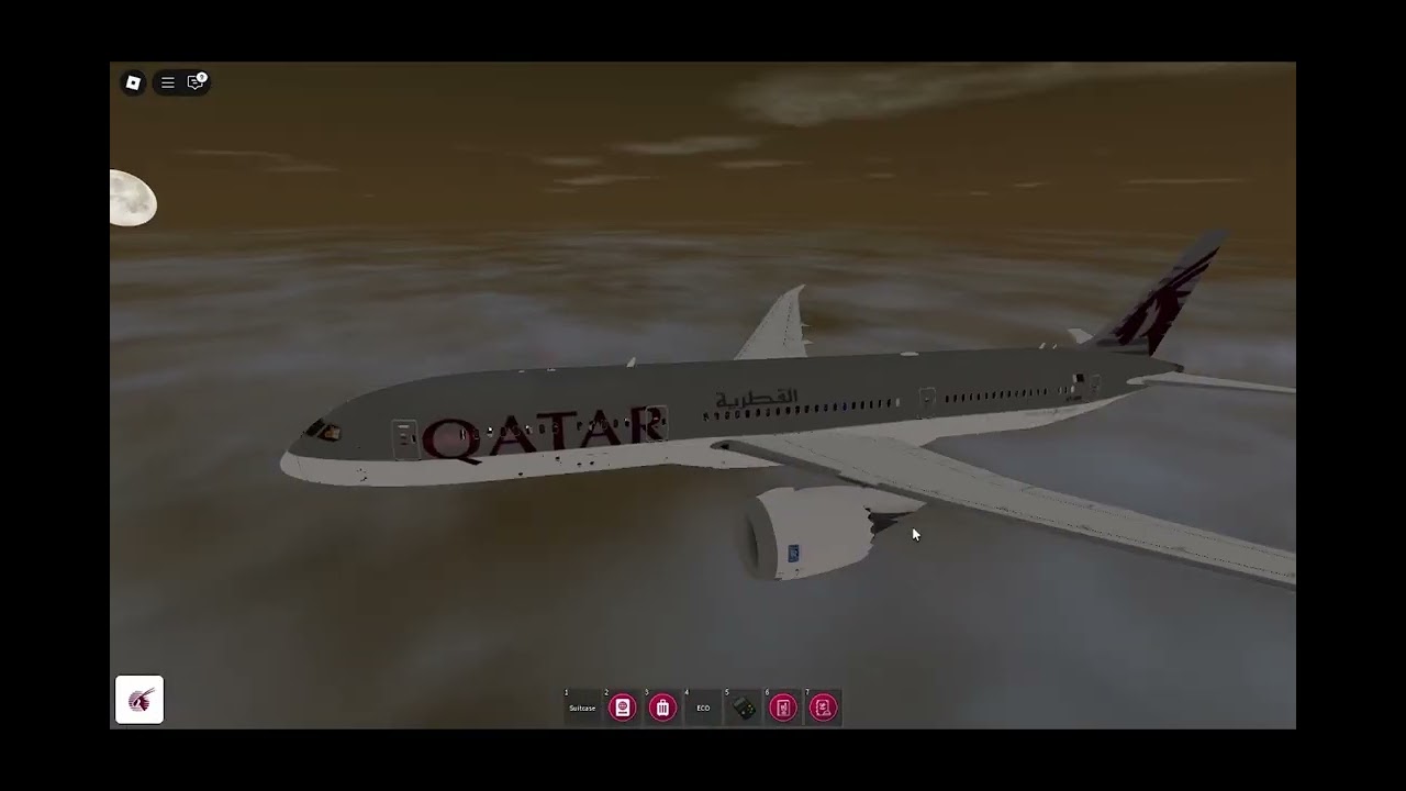Qatar Airways Roblox 787!