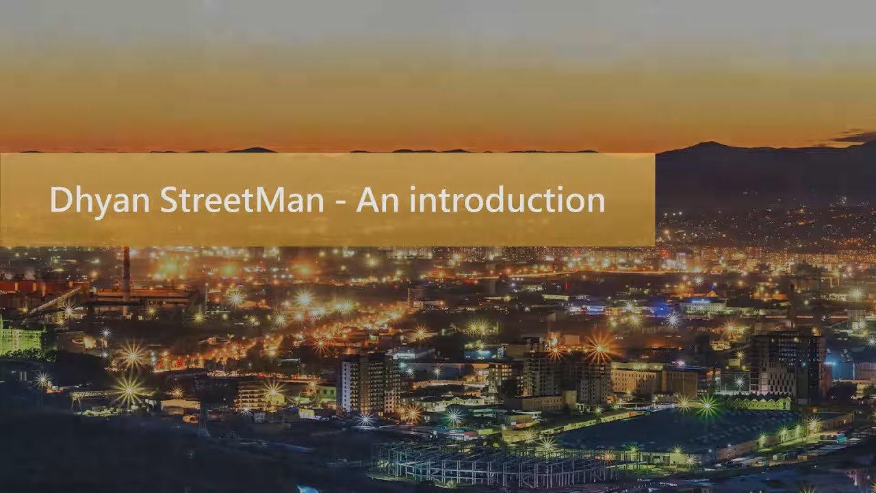 Dhyan StreetMan Smart Street Lights Central Management System (CMS