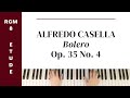 Alfredo casella bolero op 35 no 4 rcm level 8 etude  celebration series 2022 edition