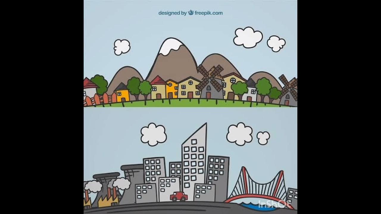 Comparative city. Нарисованный город. Мультяшный город. Изображение города для детей. Город рисунок.