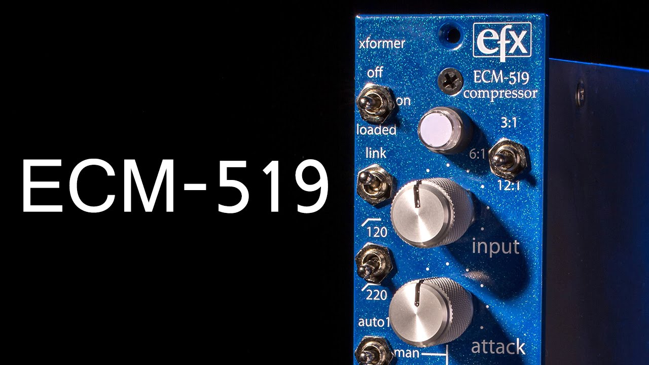 Empress Effects ECM-519 500 Series Compressor - In Depth Demo