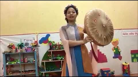 Hoạt động âm nhạc Nghe hát   Cây trúc xinh cô giáo Xuân Nương trường mầm non Cổ Đô thực hiện