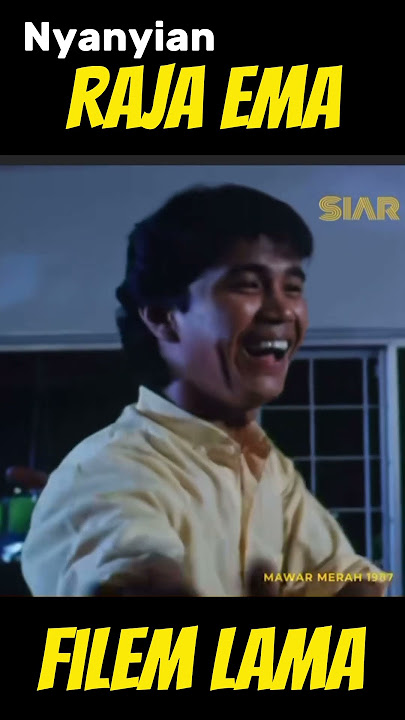 Filem Lama Mawar Merah 1987 | Suara Nyayian Raja Ema dalam filem Mawar Merah 1987