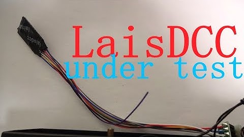 LaisDCC 8-pin Decoders Review - under Test...