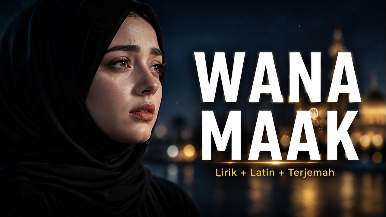 WANA MAAK - Lagu Arab Viral Paling Sedih 2026 | Lirik Arab, Latin \u0026 Terjemahan
