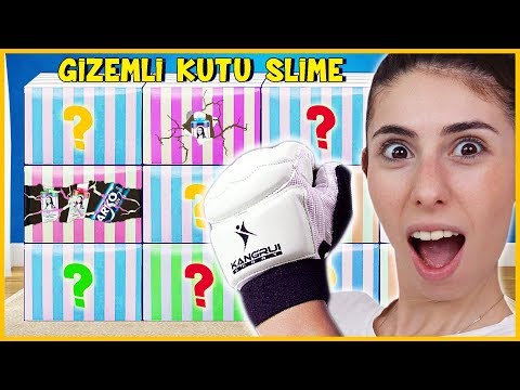 Yanlış Kutuyu Seçme Slime Challenge Gizemli Kutu Slaym Dila Kent