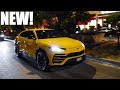 FIRST Lamborghini URUS Driving on MONACO road! Start-Up & Revs!