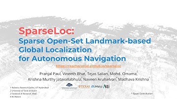 SparseLoc: Localization in Sparse Topometric Maps