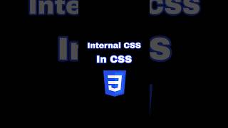 Internal CSS #trending #shortsvideo#viral #internal#css3animation#csseffects#css
