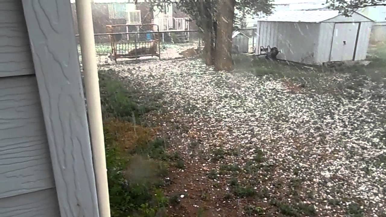 Hail Storm Sunray TX YouTube