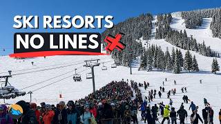 Best Ski Resort With ZERO Lift Lines | Europe