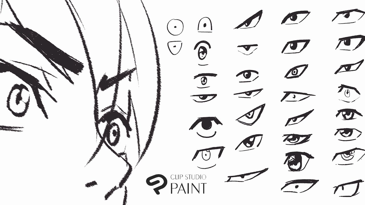 Anime Eyes Drawing Reference