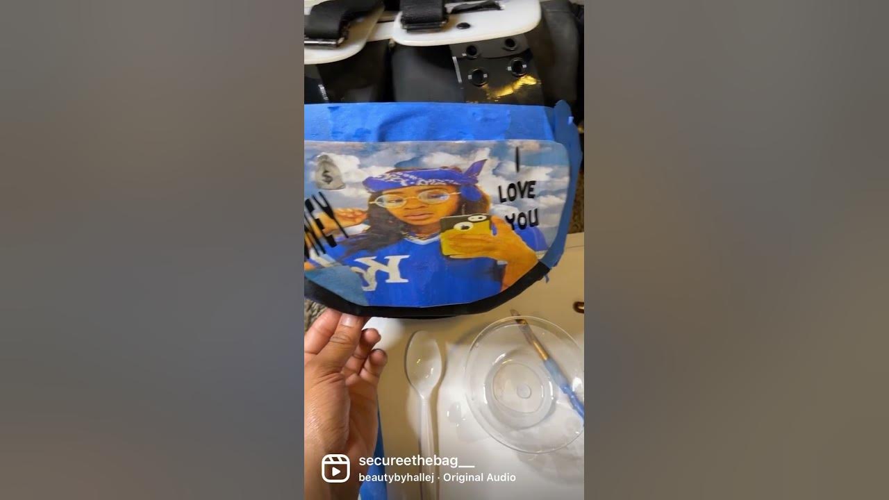 Custom Football BackPlate 🏈 YouTube