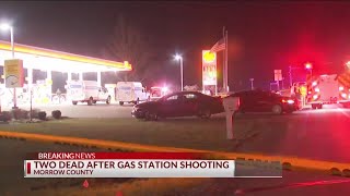 Two dead at a Morrow County gas station shooting