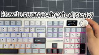 AULA F108 PRO Wired Mode Setup | How to Connect via USB