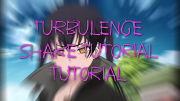 turbulence shake tutorial ( alight motion tutorial )