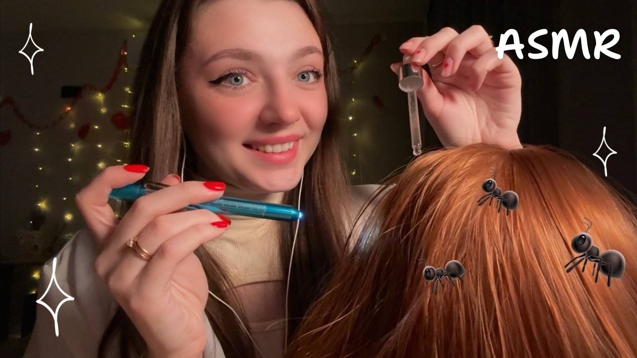 АСМР Трихолог проверяет твою голову 🐜