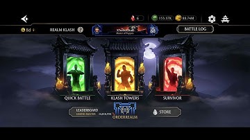 MK Mobile : {Survivor Mode} Realm Klash {KhaosRealm} Round 1: 7M Points Prt 1