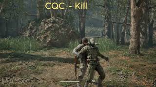 Metal Gear Solid Delta: Snake Eater All CQC Animations Showcase