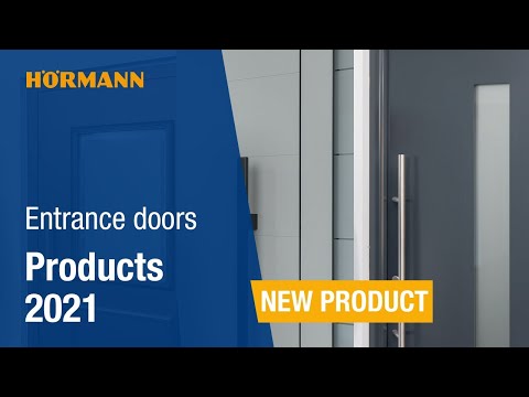 Hörmann new products and features 2021: Entrance doors | Hörmann