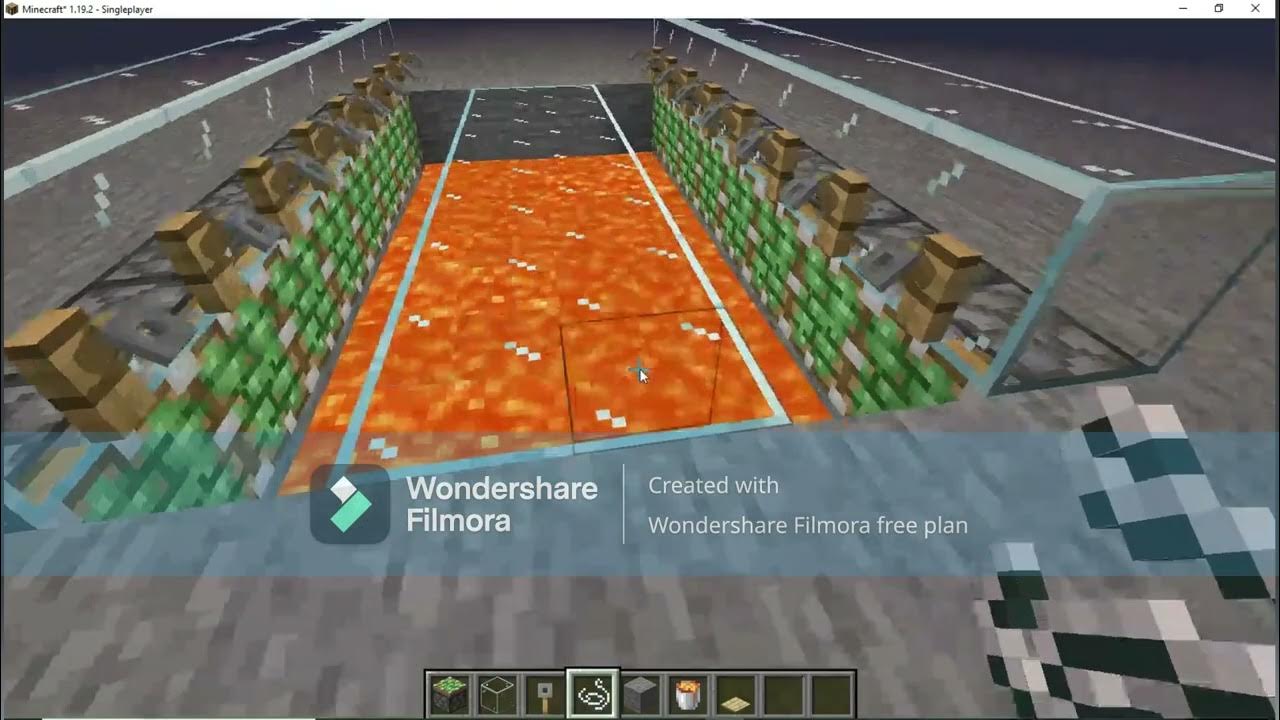 how to make a redstone bridge in minecraft - YouTube