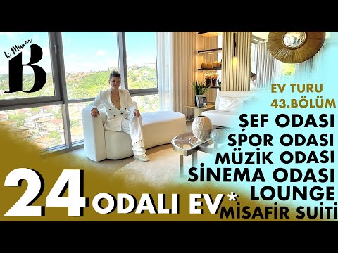 Boğaz Manzaralı Lüks Ev // EV TURU 43.BÖLÜM // İç Mimar Berna