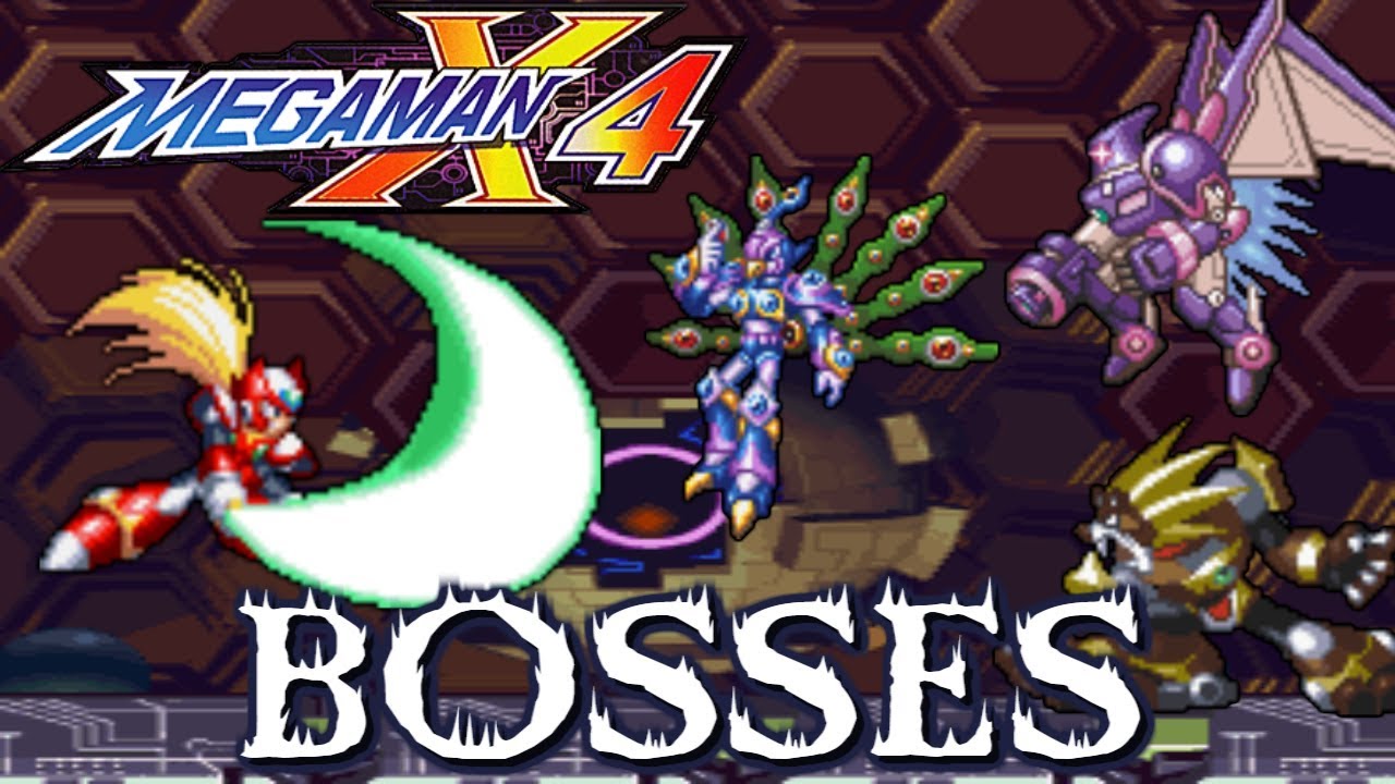 mega man x4 boss order