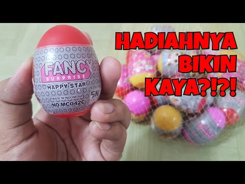 HADIAHNYA SULTAN BGT!!! TELUR MISTERI FANCY BERHADIAH. 