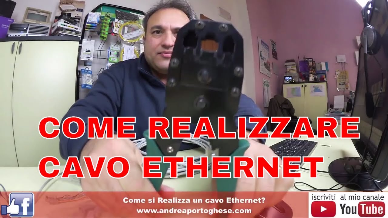 Come realizzare cavo ethernet 