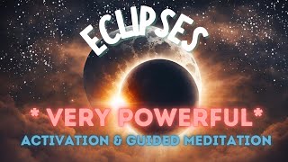 ECLIPSE SEASON Activation & Guided Meditation | Lunar Eclipse in Libra & Solar Eclipse in Aries ✨