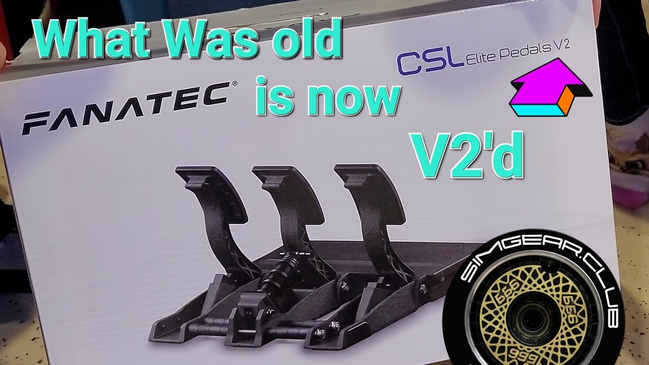Fanatec CSL Elite Pedals V2 unboxing YouTube