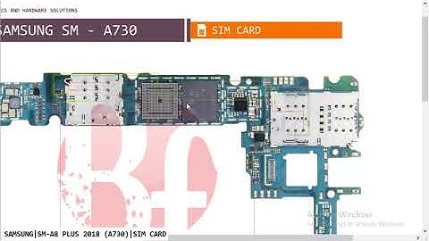 Samsung A8 PLUS 2018 SM A730 No Sim Card Emargency Call Problem Hardware Solution