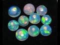 5.18 cts - Natural opal round cut
