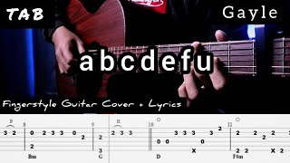 abcdefu - GAYLE - Fingerstyle Guitar Cover