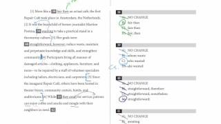 #46 - Test 2, #34-44, New SAT Writing