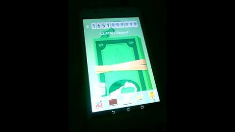 Make ir rain Love of money Glitch Android only