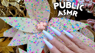 PUBLIC ASMR 💃 Fast & Slow Tapping + Scratching & More at Walmart