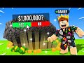 I Found a MILLIONAIRE ONLY Server in Skyblock Roblox Islands Rags to Riches EP 4