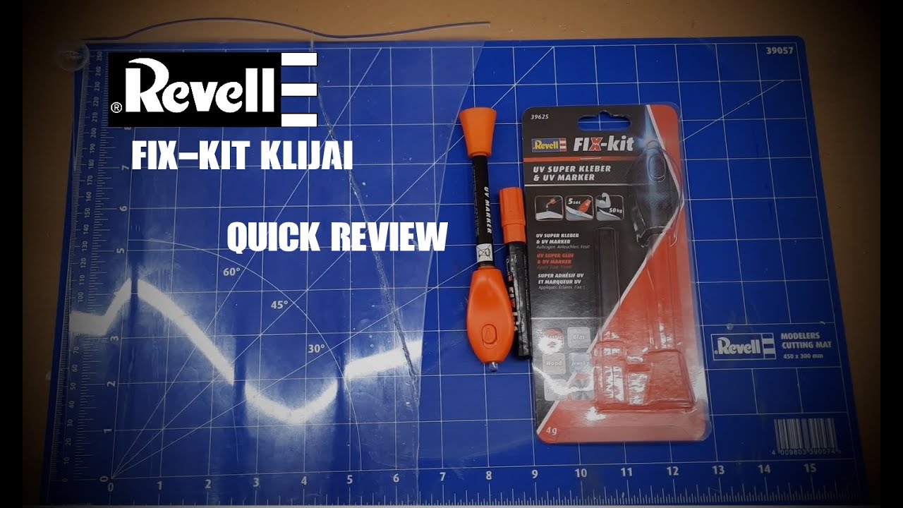 Revell 39625 Fix-kit UV Kleber / Superkleber