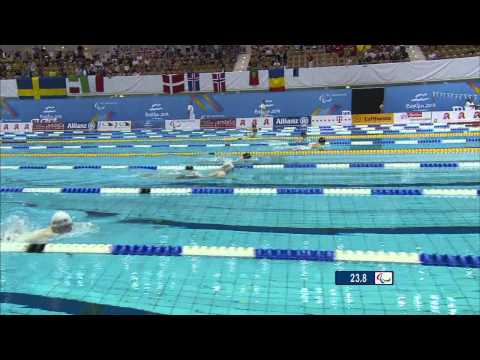 Men's 100m Breaststroke SB14 - 2011 IPC Swimming European Championships