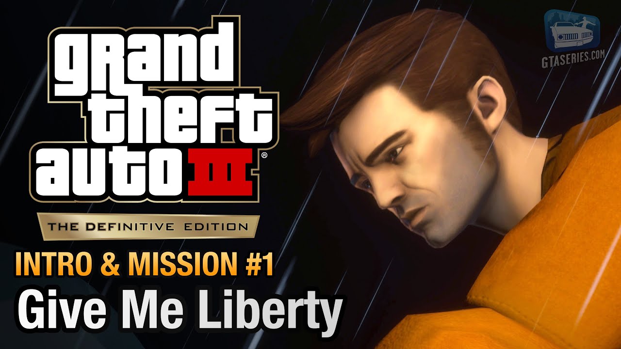 GTA 3 Definitive Edition - Intro & Mission #1 - Give Me Liberty 