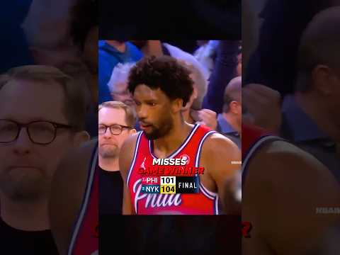Embiid's BIGGEST Weakness😬💔 #shorts