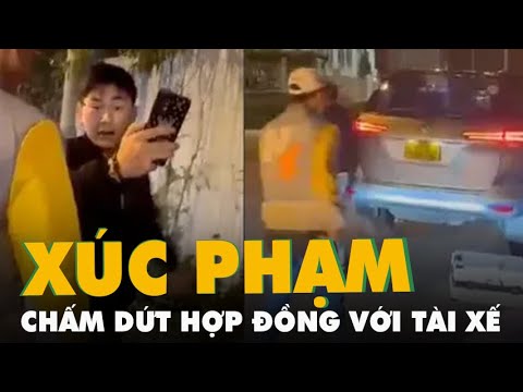 Video Chấm dứt hợp đồng với tài xế xúc phạm nữ du khách ở Đà... - youtube