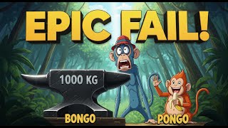 Bongo vs Pongo | Episode 03: The Day of a Thousand Traps | Funny Monkey Cartoon 🐒🚀