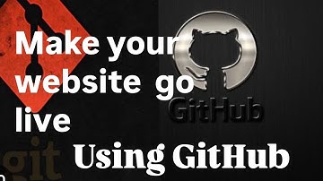 How to Host your  Website using Github