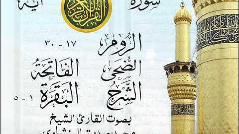 أجمل تلاوة نادرة إبداع الشيخ محمد صديق المنشاوي من سورة الروم وقصار السور . نوادر 599