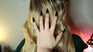 ASMR Soft Hair Tracing & Brushing ✨ Inaudible Whisper