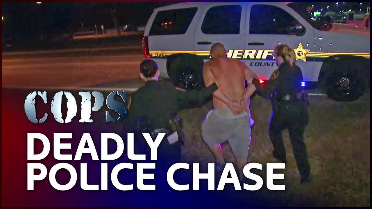 CAUGHT ON CAMERA: Meth Dealer Runs From Police