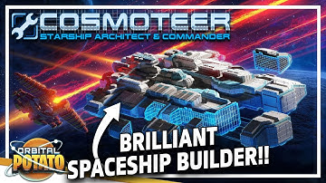 Building HUGE Spaceships!! - Cosmoteer: Starship Architect & Commander -Base Builder Management Game